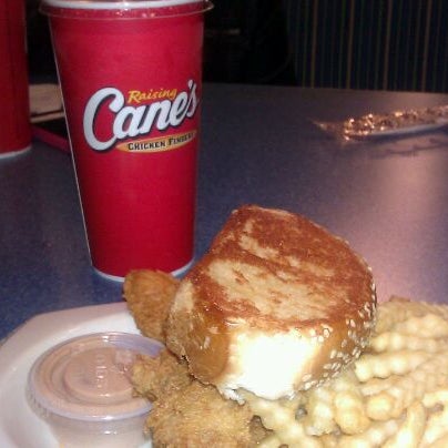 Photo taken at Raising Cane&#39;s Chicken Fingers by Renee M. on 11/5/2011