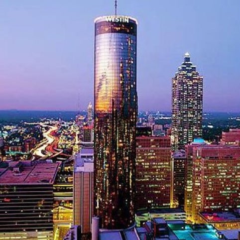 The westin peachtree plaza atlanta - drawkum