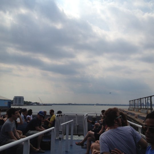Photo taken at NY Waterway - Pier 6 Terminal by Nidhi C. on 6/10/2012