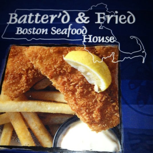 Photo taken at Batter&#39;D-Fried Boston Seafood by Shana D. on 6/10/2012