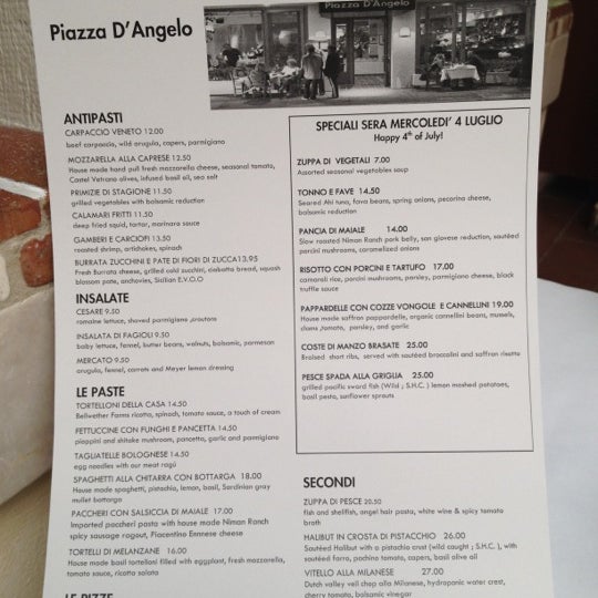 Photo taken at Piazza D&#39;Angelo Ristorante by Bonnie A. on 7/5/2012