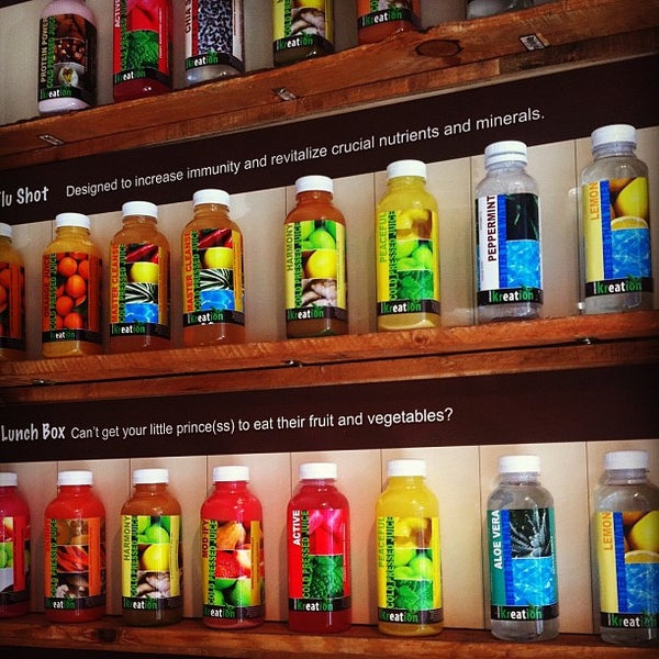 Kreation Juicery Juice Bar in Beverly Hills