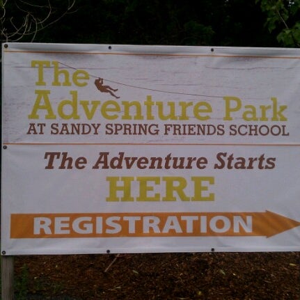 Photo taken at The Adventure Park at Sandy Spring by Jeremy W. on 8/6/2012