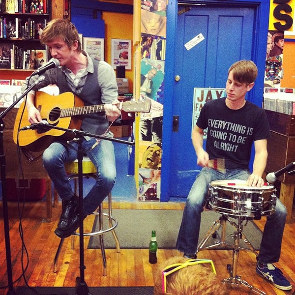Photo taken at Shake It Records by Pam S. on 4/21/2012