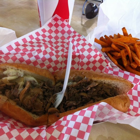 Photo taken at POP&#39;S Philly Steaks by Wayne W. on 9/5/2012