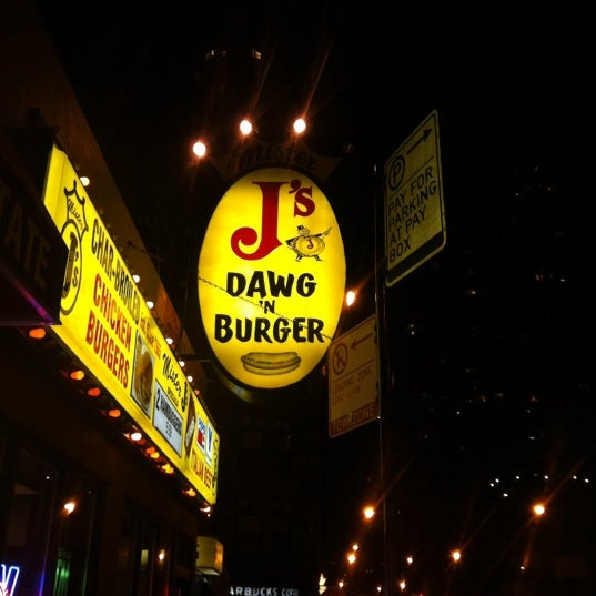 Photo taken at Mr. J&#39;s Dawg &amp; Burger by Rick P. on 5/22/2012