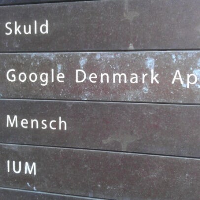 8/28/2012にHenrik B.がGoogle Danmarkで撮った写真