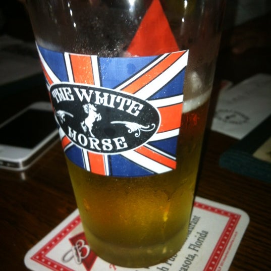 Photo taken at The White Horse Pub by Fay L. on 8/10/2012