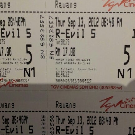 Photos At Tgv Cinemas Multiplex In Rawang
