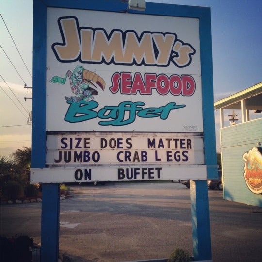 Photo taken at Jimmy&#39;s Seafood Buffet by B. T. on 7/29/2012