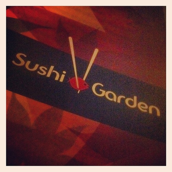 Photo taken at Sushi Garden by celso c. on 3/9/2012