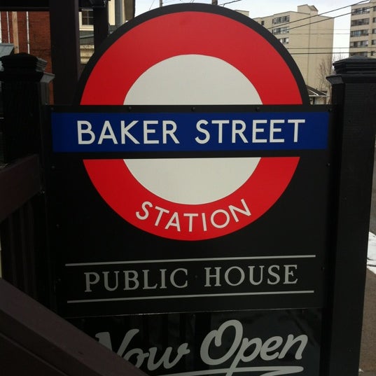Photo taken at Baker Street Station by Jason H. on 2/25/2012