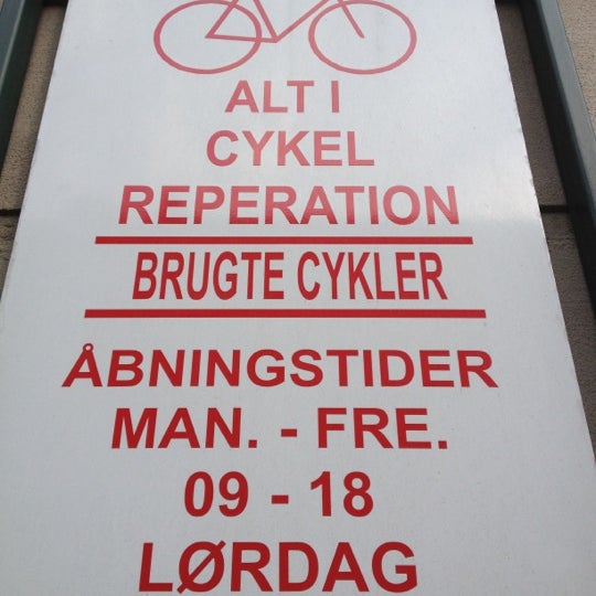 spiralformet huh grammatik Sali Cykler - Frederiksberg - 1 tip
