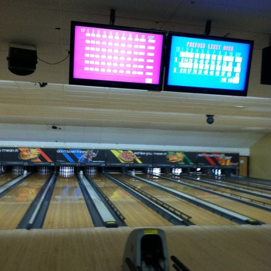 Photo taken at AMF Stardust Lanes by Leona G. on 3/4/2012