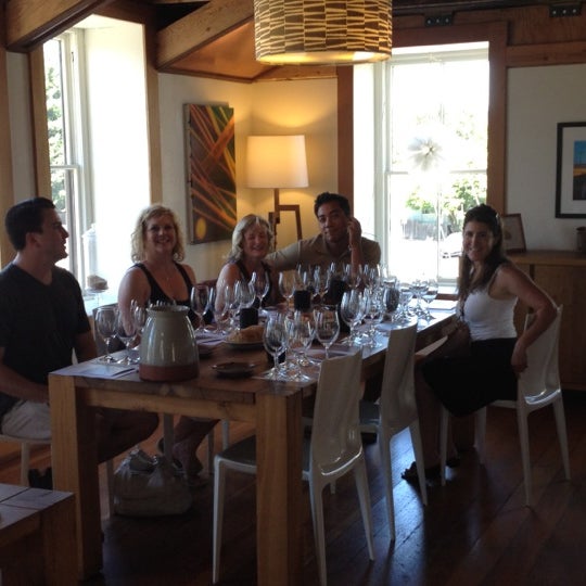 Private tasting in the upstairs room.