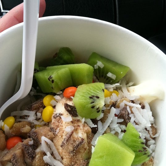 Photo taken at Frozen Yogurt Innovations by Jen P. on 5/16/2012