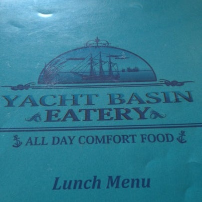 Photo taken at Yacht Basin Eatery by Barbara J. on 8/13/2012