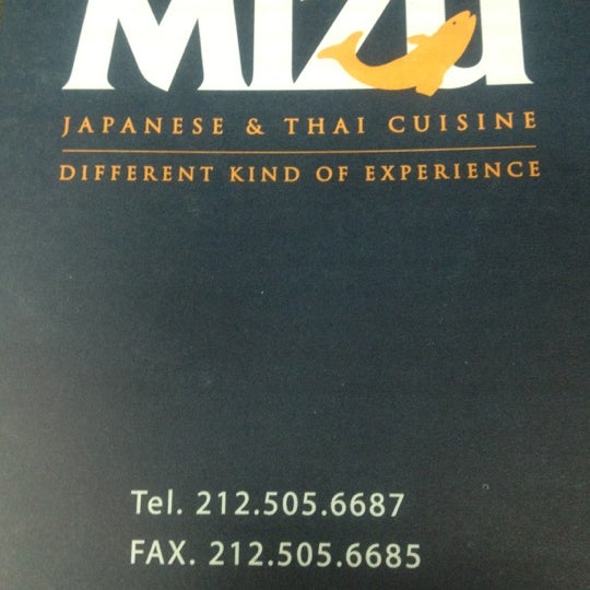 Photo taken at Mizu Japanese &amp; Thai Cuisine by Mizu R. on 5/24/2012