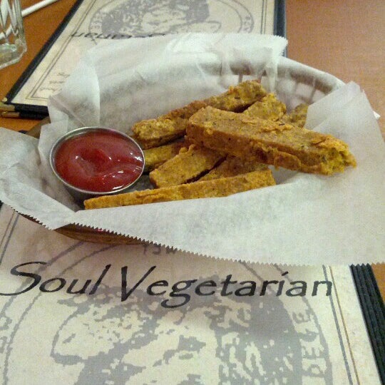 8/31/2012 tarihinde Tamara J.ziyaretçi tarafından Soul Vegetarian No. 2'de çekilen fotoğraf