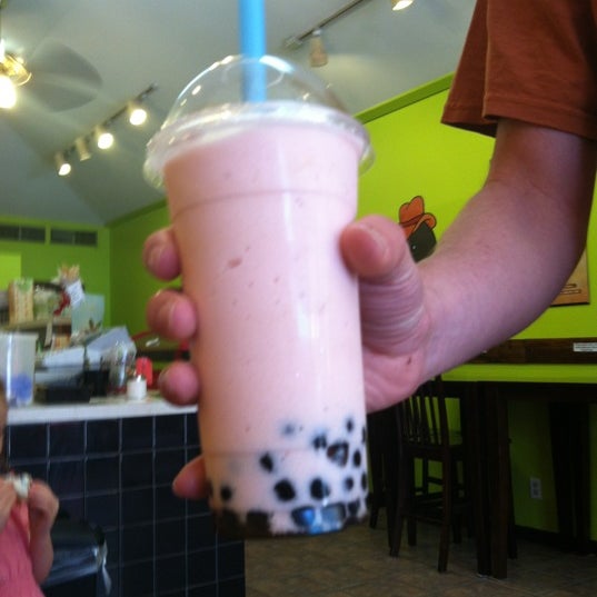 "Lavender milk tea with boba is my favorite! 