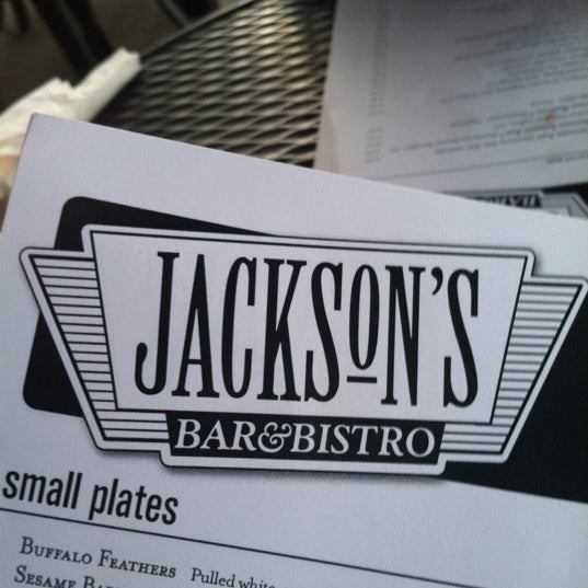 Photo taken at Jackson&#39;s Bar &amp; Bistro by Experience N. on 4/24/2012