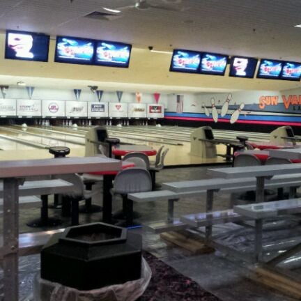 Photo taken at Sun Valley Lanes by Jory K. on 4/17/2012