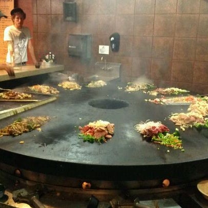Photo taken at bd&#39;s Mongolian Grill by Jacob P. on 5/7/2012