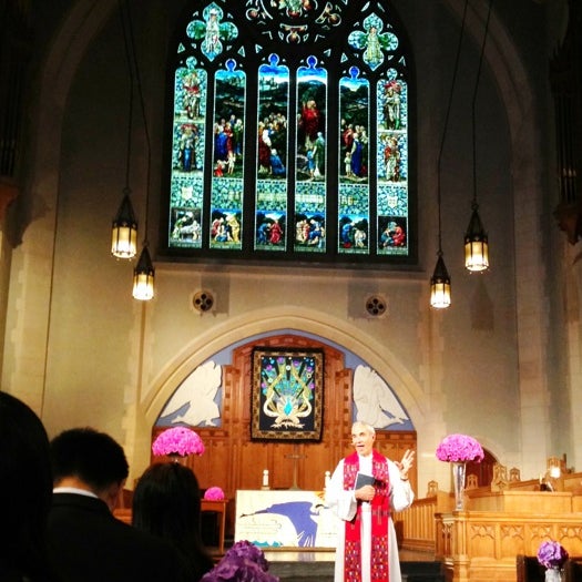Photo taken at St. Andrew&#39;s Wesley Church by Donna E. on 7/28/2012