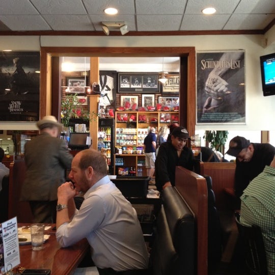Photo taken at Factor&#39;s Famous Deli by Vicki D. on 5/21/2012