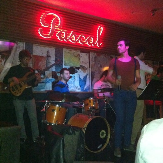 Photo taken at Pascal Cafe &amp; Bistro by Bulent on 4/21/2012