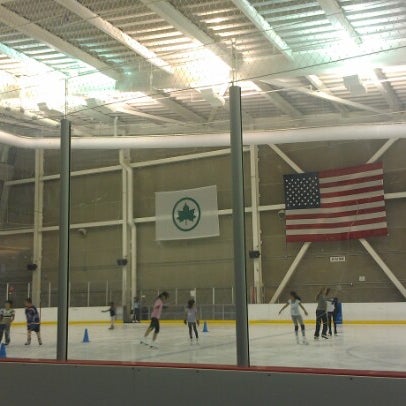 Photo taken at World Ice Arena by Barbie M. on 8/10/2012