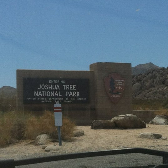 Joshua Tree National Park Pay Entrance Twentynine Palms, CA