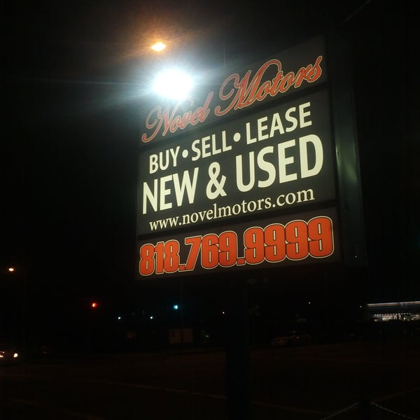 Novel Motors Car Dealership in North Hollywood