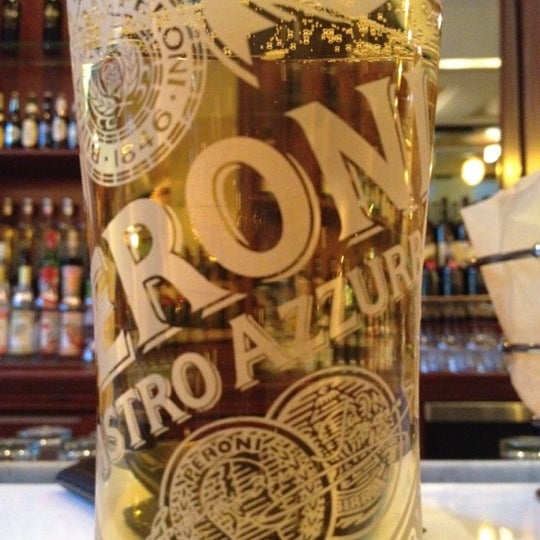 Peroni on tap - enough said.