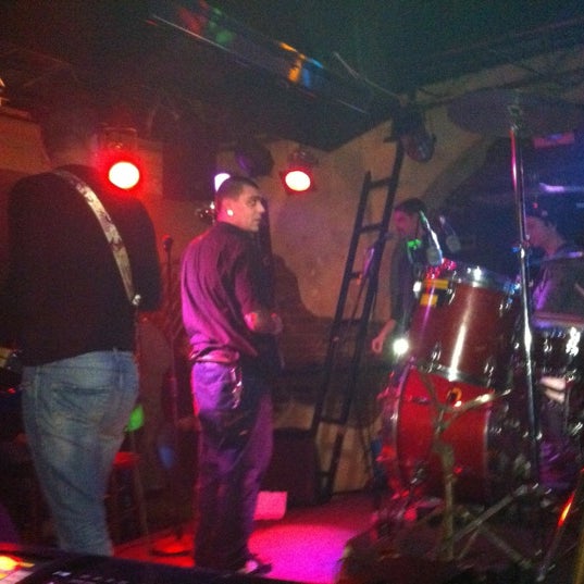 Photo taken at Swingin&#39; Hall by Nicky P. on 3/16/2012