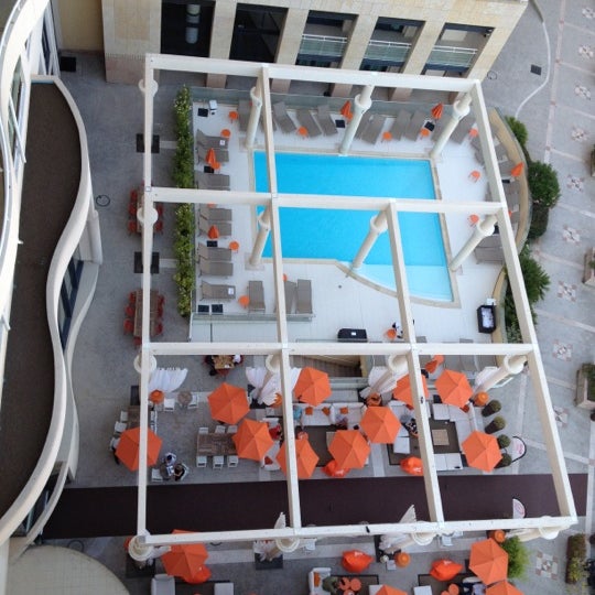 Photo taken at Riviera Marriott Hotel La Porte de Monaco by Femke V. on 6/18/2012