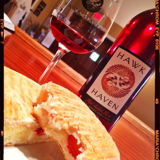 Photo taken at Hawk Haven Winery by Lynsie P. on 6/17/2012