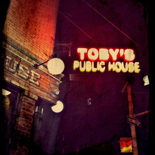 Photo taken at Toby&#39;s Public House II by Kristina H. on 3/9/2012