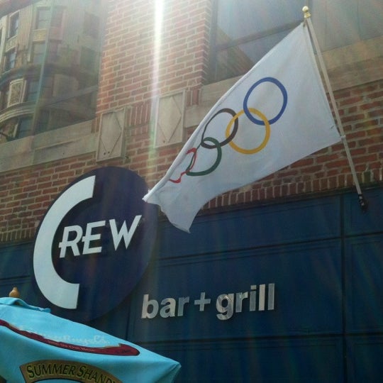 Photo taken at Crew Bar and Grill by Adam B. on 8/4/2012