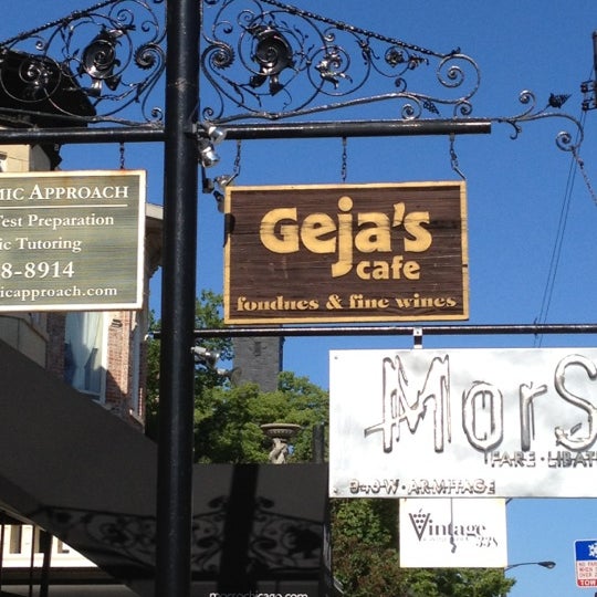 Photo taken at Geja&#39;s Cafe by Darrell N. on 6/12/2012