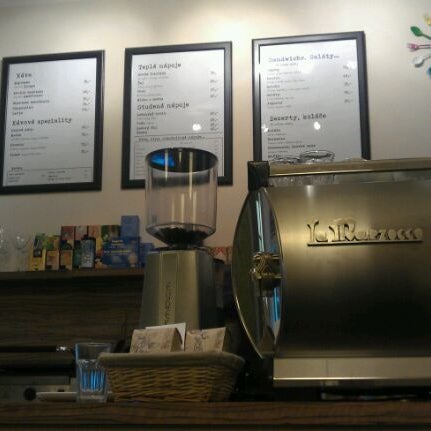Photo taken at Cup Up coffee by Martin Š. on 2/29/2012