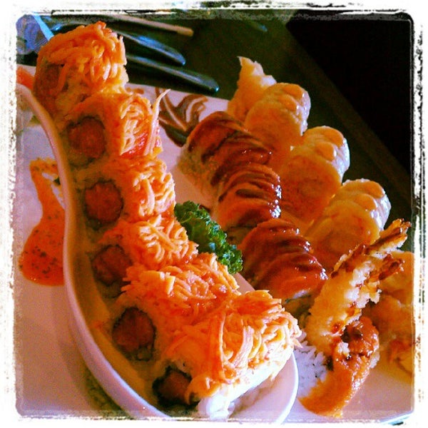 Das Foto wurde bei Miso Asian Grill &amp; Sushi Bar von Missy C. am 5/16/2012 aufgenommen