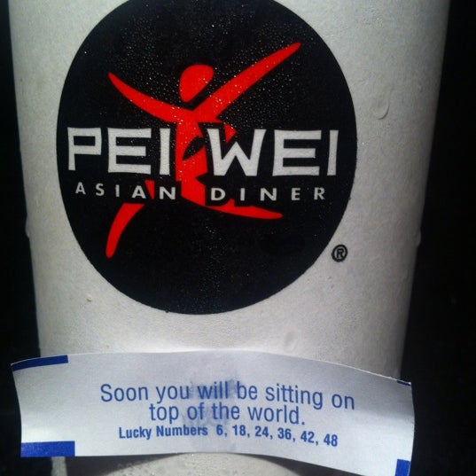 Photo taken at Pei Wei by Angie S. on 2/14/2012