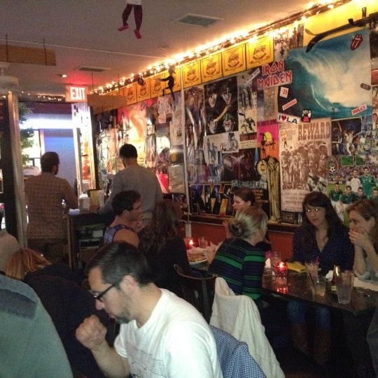 Photo taken at Taqueria Lower East Side by Carrie D. on 4/20/2012