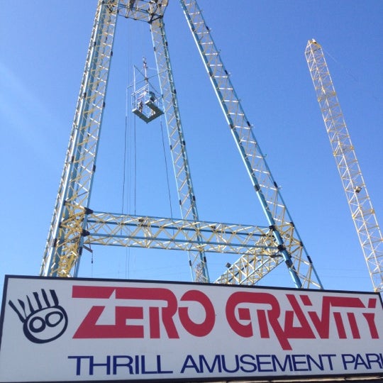 Photo taken at Zero Gravity Thrill Amusement Park by Dustin B. on 3/5/2012