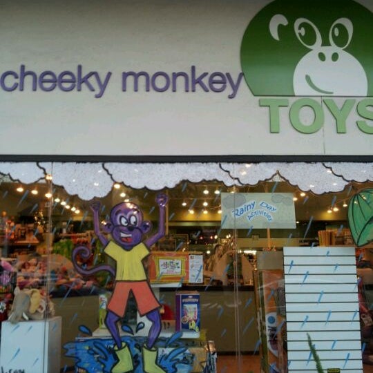 Das Foto wurde bei Cheeky Monkey Toys von jaslene L. am 3/3/2012 aufgenommen