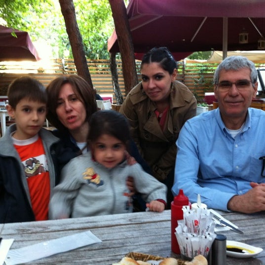 Photo taken at Time Café &amp; Restaurant by Altuğ K. on 4/28/2012