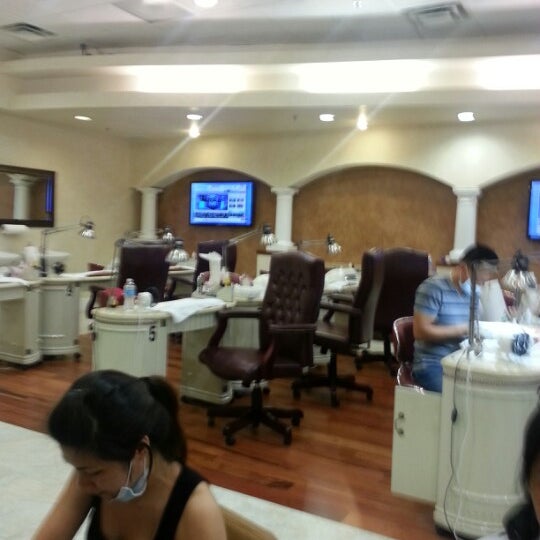 Photo taken at Bliss nails &amp; spa by CT W. on 8/9/2012