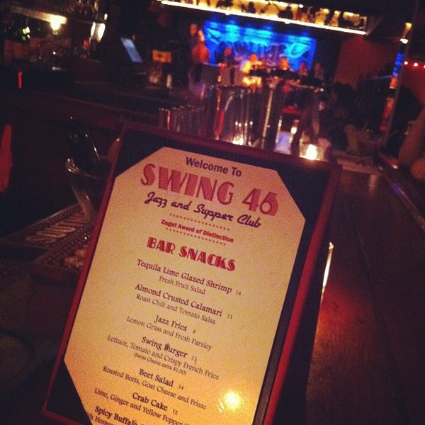 Photo taken at Swing 46 by tracy a. on 7/30/2012
