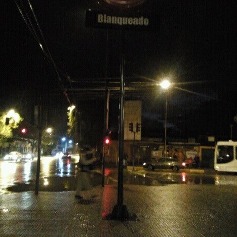 Photo taken at Metro Blanqueado by Maqarena Pia G. on 6/17/2012